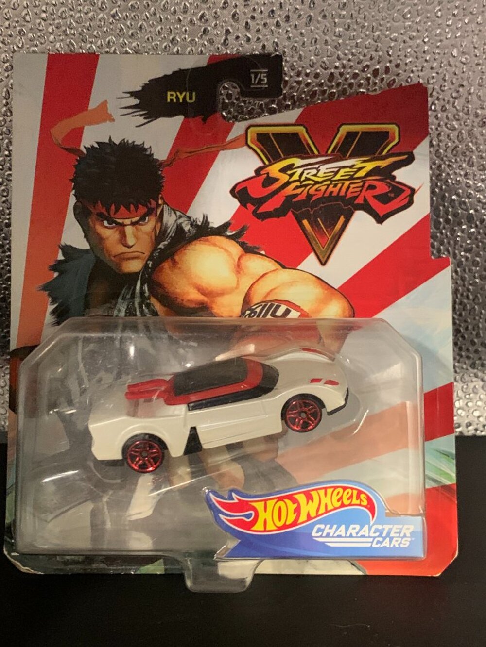 1:64 Hot Wheels Street Fighter Ryu Diecast Vehicle NEW IN PACKAGE
